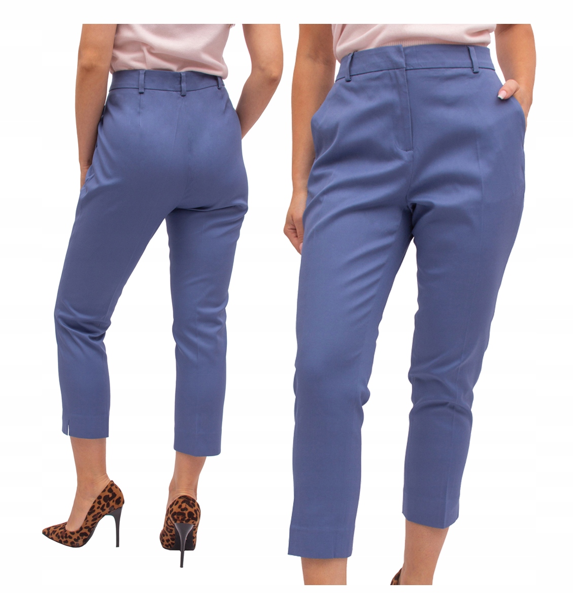 Elegantní Dámské cigaretové Kalhoty 10 XL 60