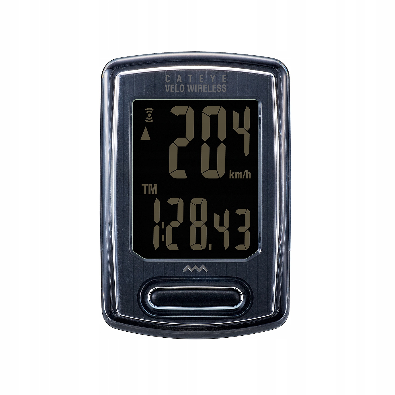 Cyklopočítač CatEye Velo Wireless CC-VT230W bezdrátový 8f Stealth