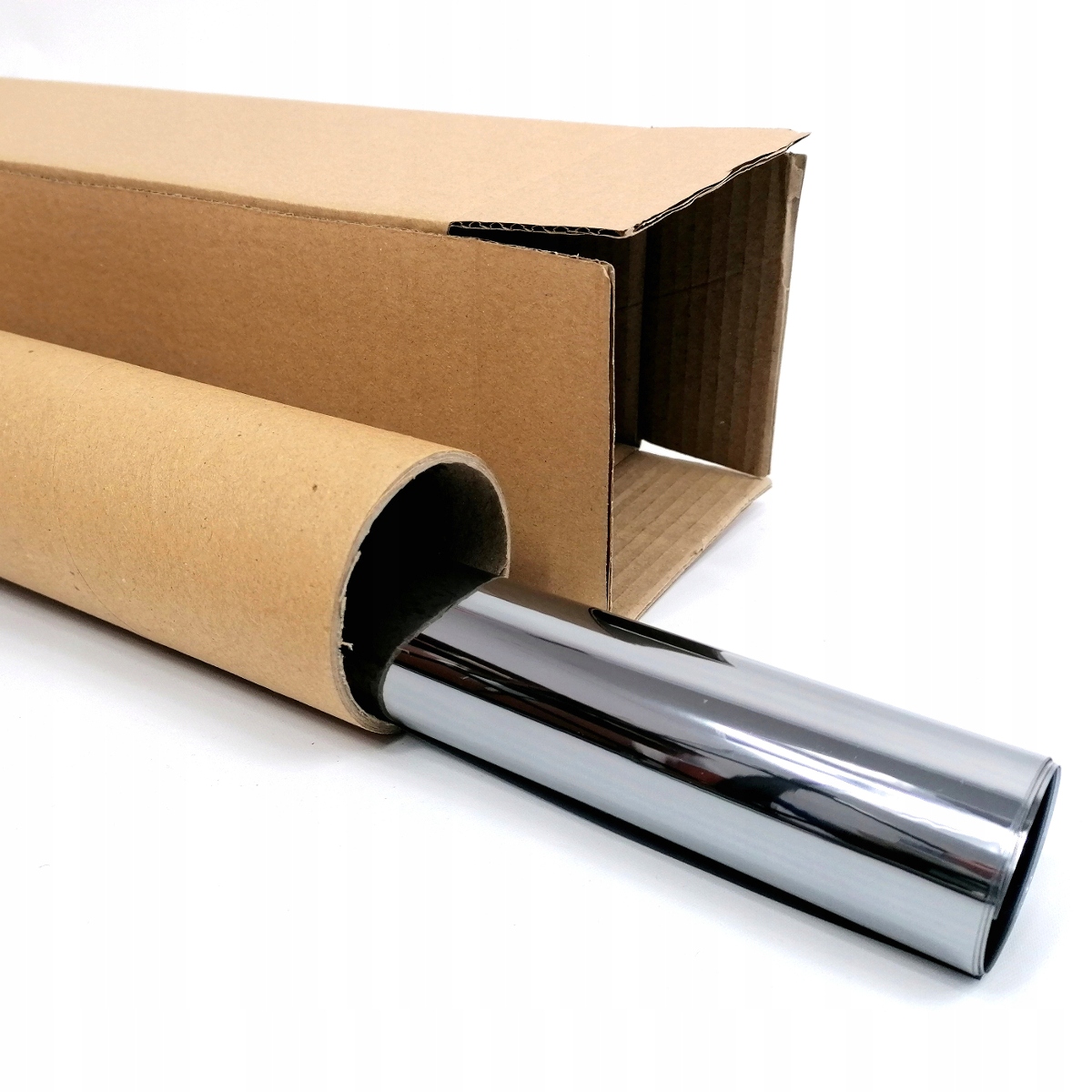 Folia Termoizolacyjna Przeciwsłoneczna Okienna Zewnętrzna Na Okno szer.75cm Kolor srebrny