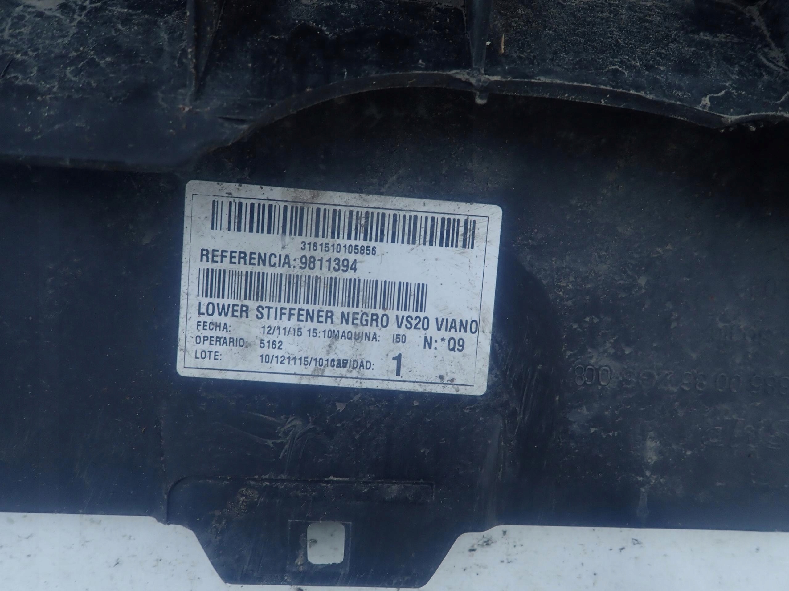 MERCEDES VITO III W447 14-> abdeckung unter Stoßstange