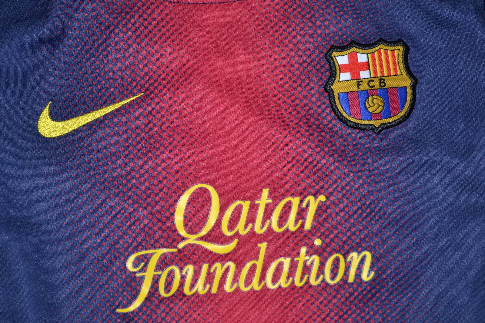 NIKE FC BARCELONA KOSZULKA HOME 2012/13 JR KIDS 116-122 CM Rozmiar 116-122