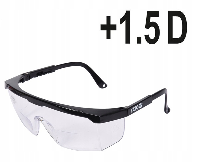 

Okulary Bhp Ochronne Korekcyjne +1,5 Yato YT-73612