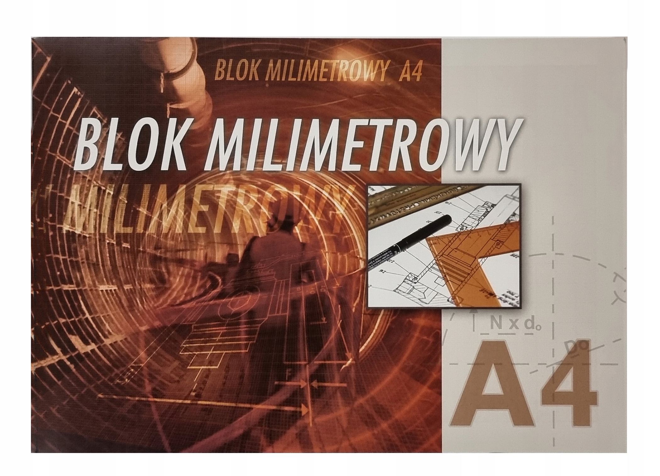

Blok Milimetrowy A4 Kreska Papier milimetrowy