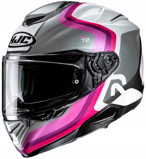 Hjc RPHA72 Grey Pink Integrálna Motocyklová Prilba Šedá Ružová