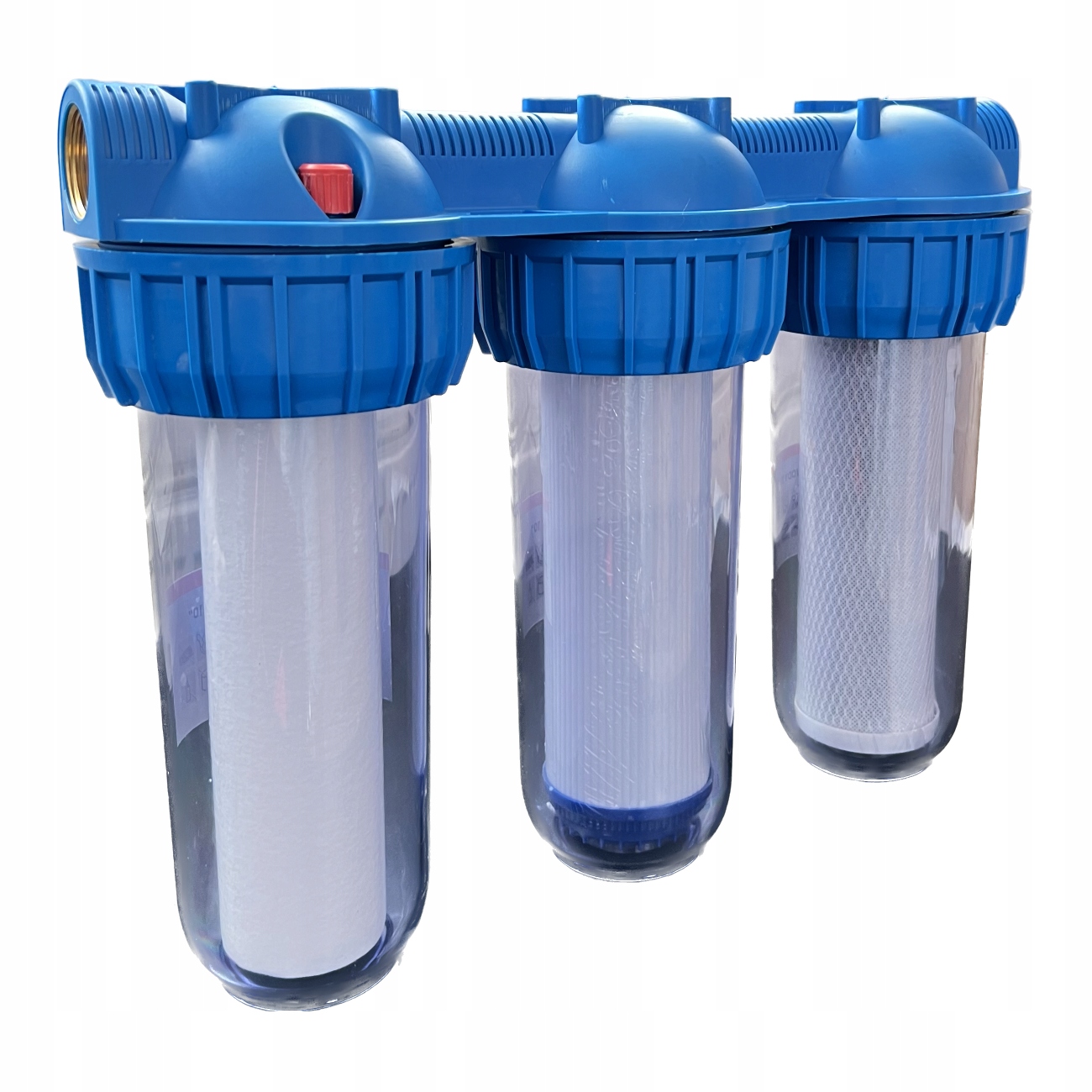 Filtr do wody wstępny 3-stopniowy IBO ZESTAW FILTR + WKŁADY FILTRACYJNE Marka Ibo