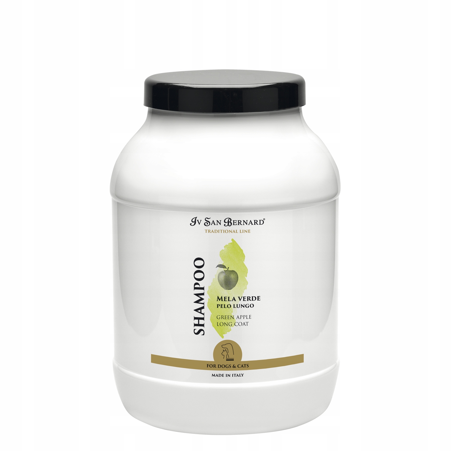 Mela Verde Green Apple, sierść długa Szampon Zielone Jabłuszko Isb 3L