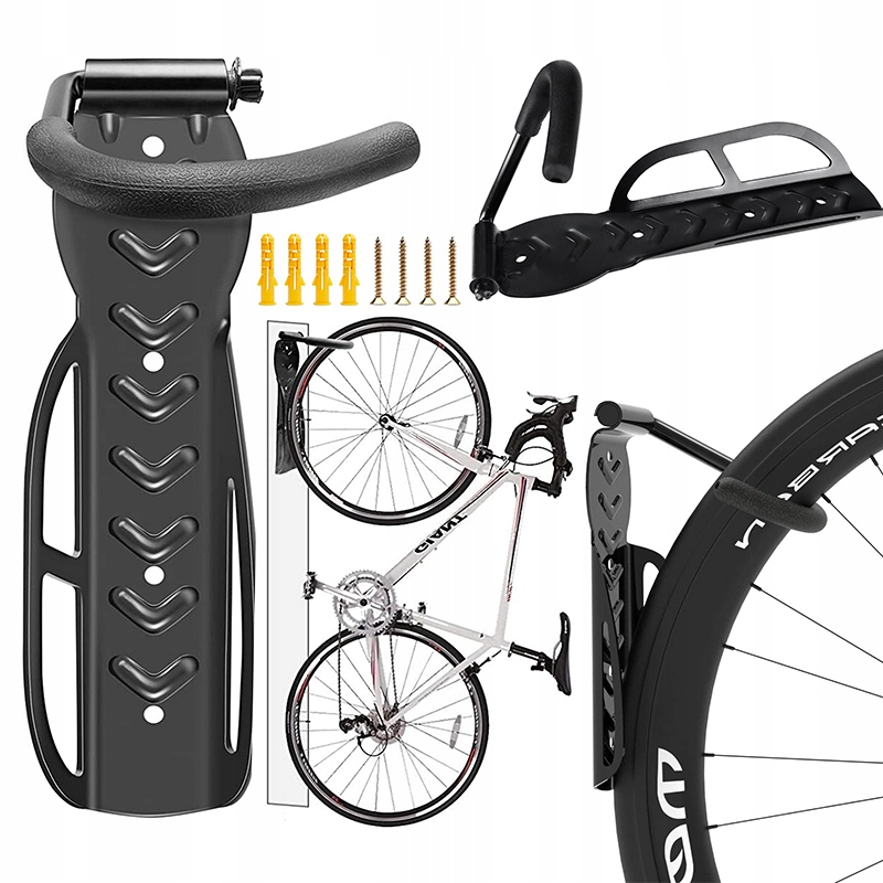 Uchwyt wieszak rowerowy ścienny na rower