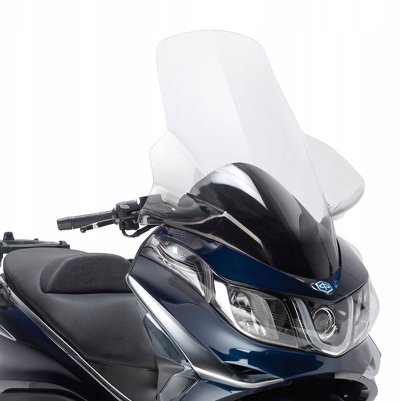 Kappa Sklo Piaggio X10 125/350/500 '12-'16 (85,5 X 69 CM) Priehľadné ()