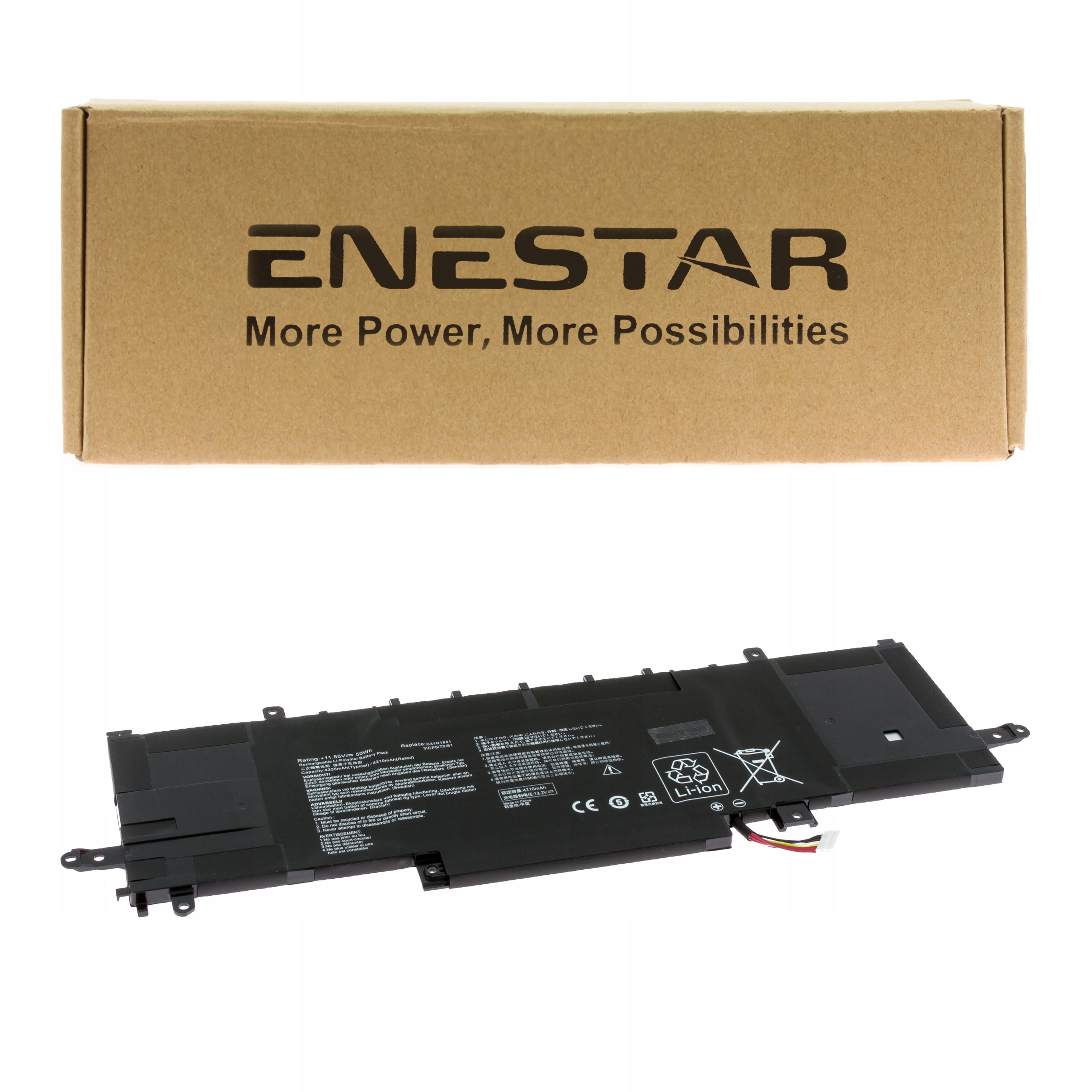 Prémiová baterie pro Asus C31N1841 ZenBook 14 UX434 UX434FLC UM433D ux434f