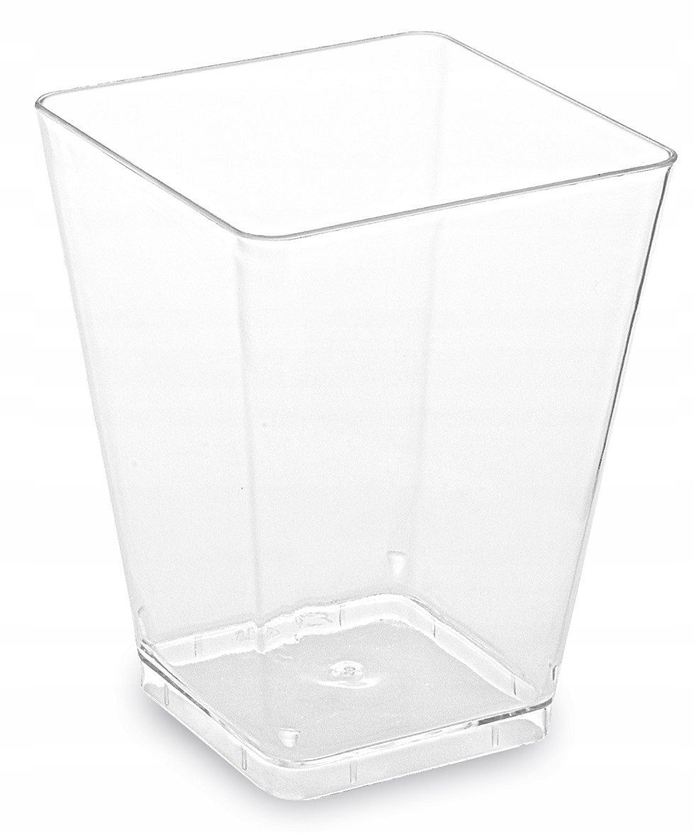 

Pucharki Kwadratowe deserów finger food 160ml 20sz