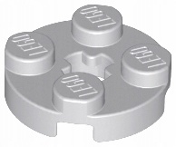 

Lego 4032 okrągła płytka 2x2 j. szary 1 szt Nowy