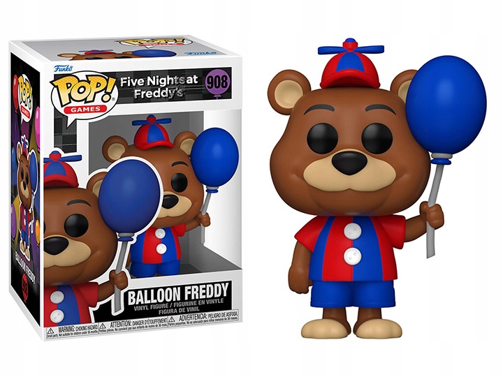 Funko Pop! Fnaf Security Breach 908 Balloon Freddy