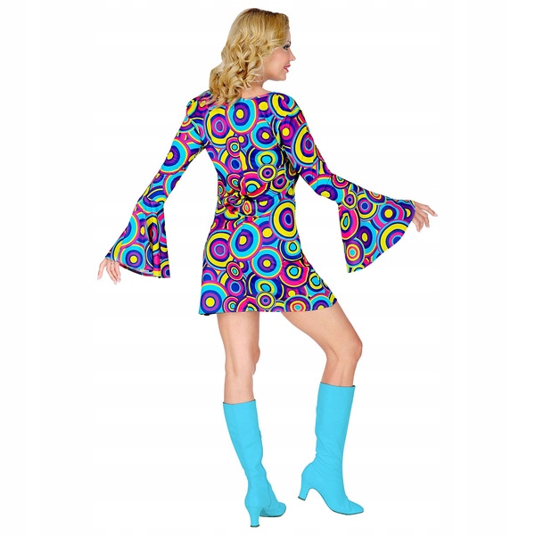 STRÓJ SUKIENKA DISCO KÓŁKA KOLOROWE KOŁA XL Marka Widmann
