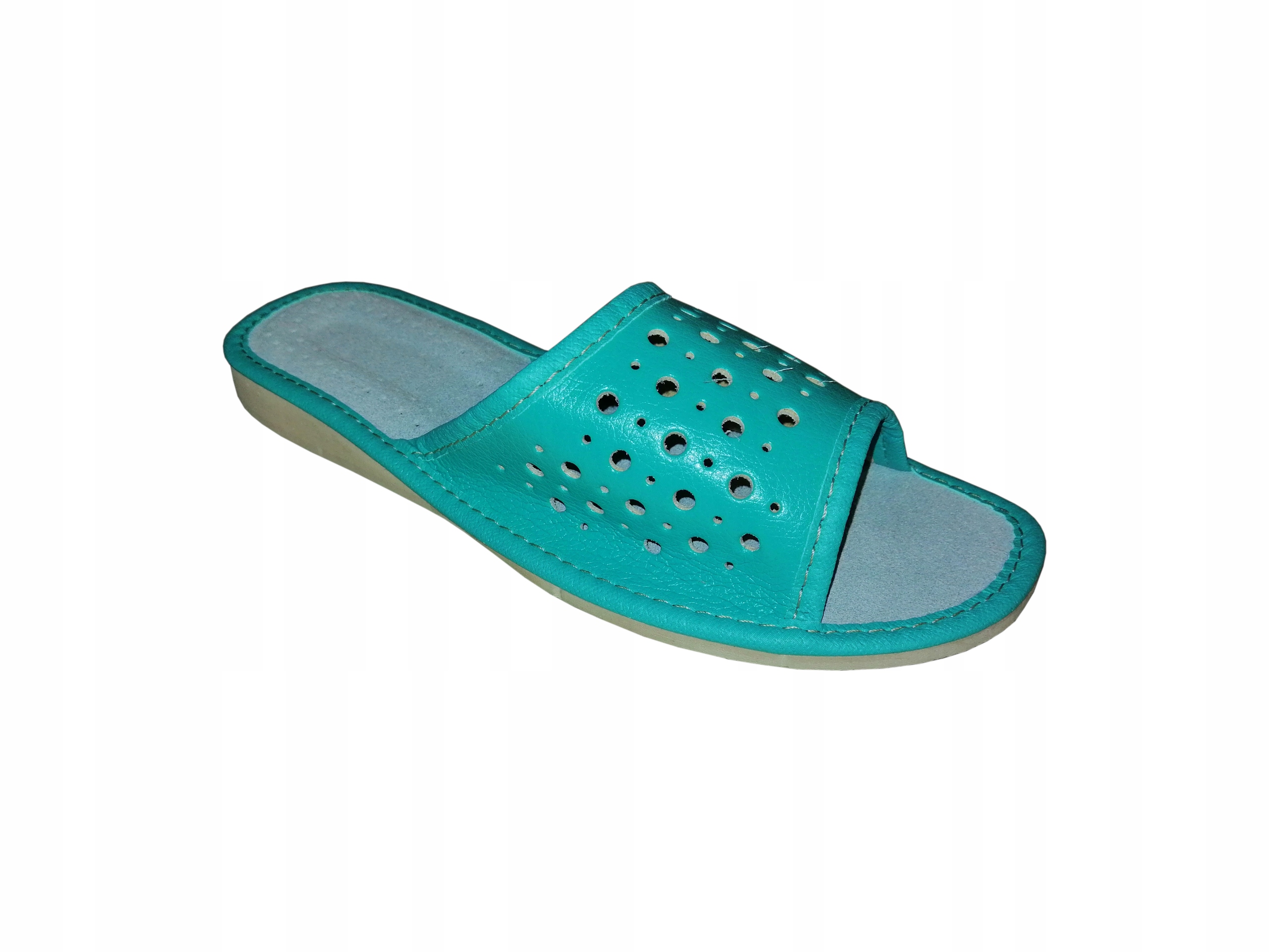 

Pantofle damskie skórzane