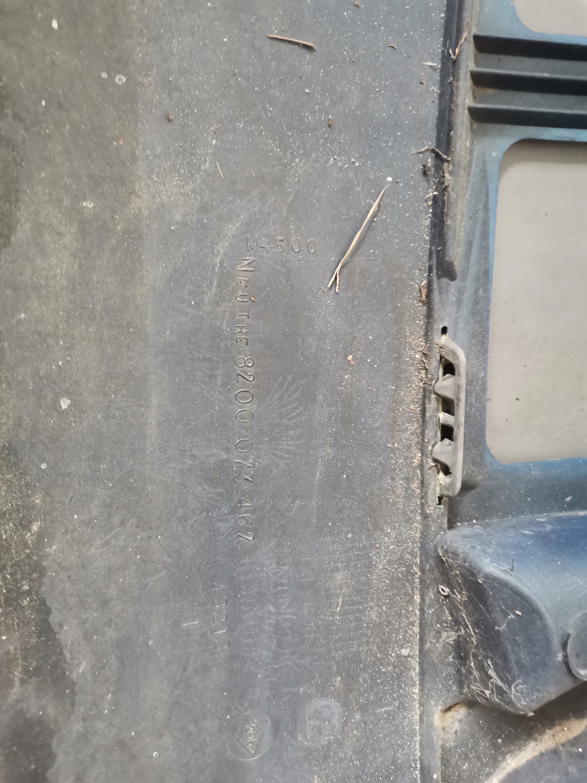 bumper rear part rear RENAULT MEGANE II HB 8200073462