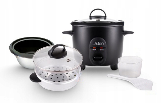 Rýžovar Elektrický parní hrnec na vaření rýže a Zeleniny příslušenství