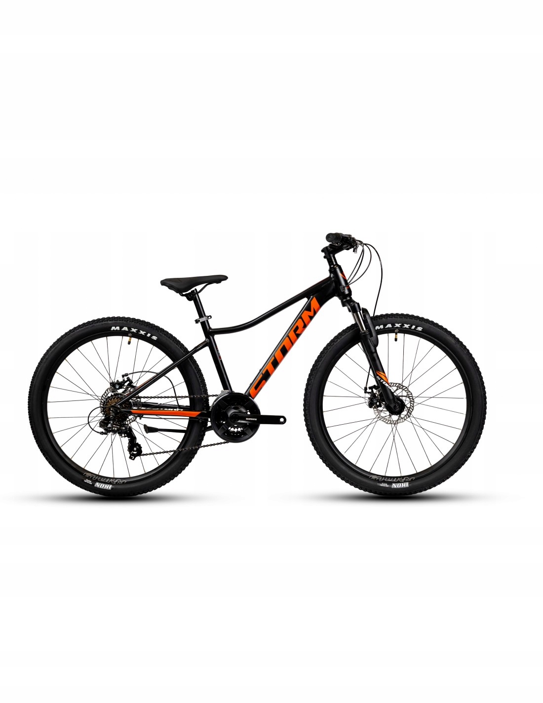 Rower Storm Racer 26 2D czarny/pomarańczowy 13