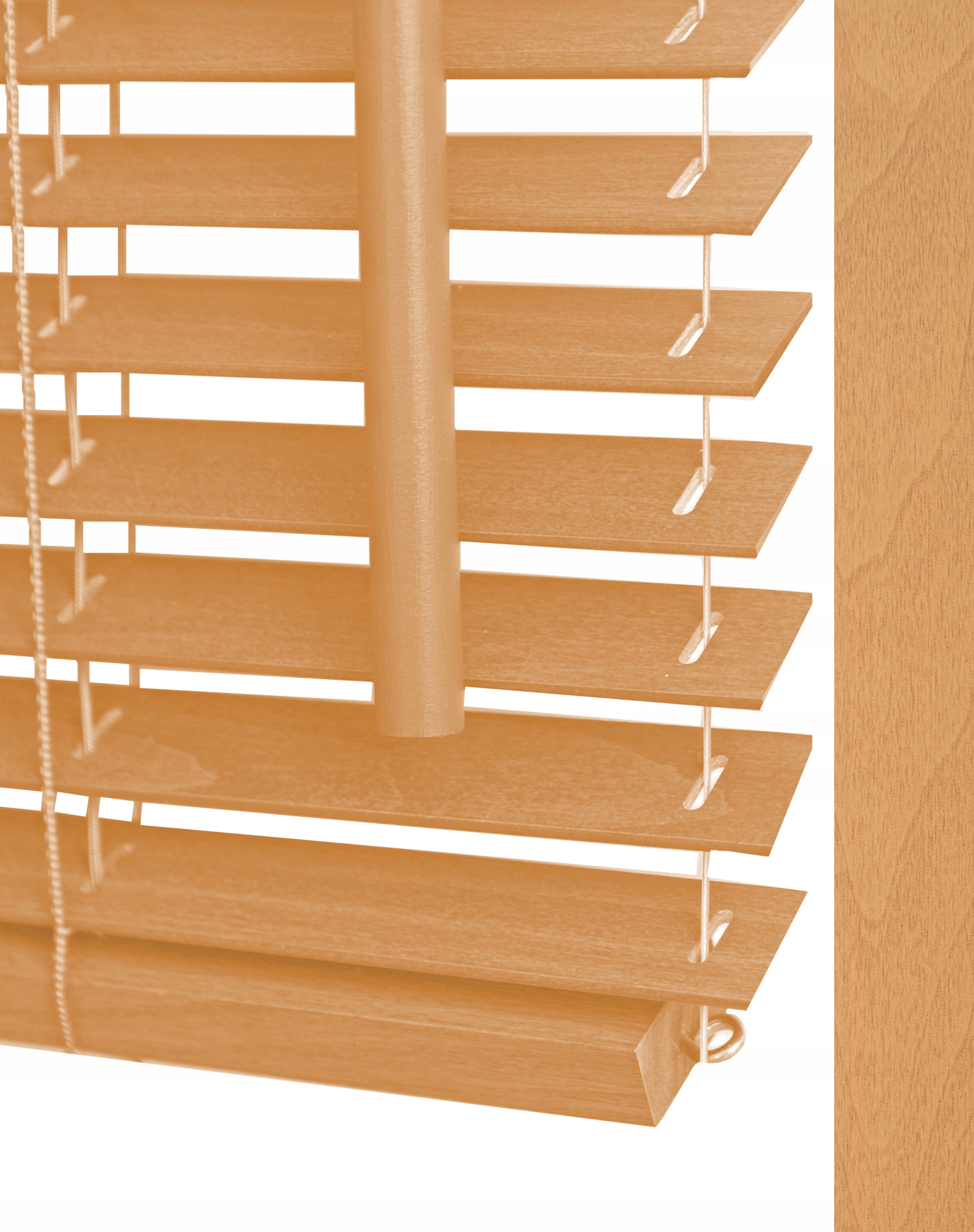 

Żaluzje Złoty Dąb Drewniane 25MM 80x110