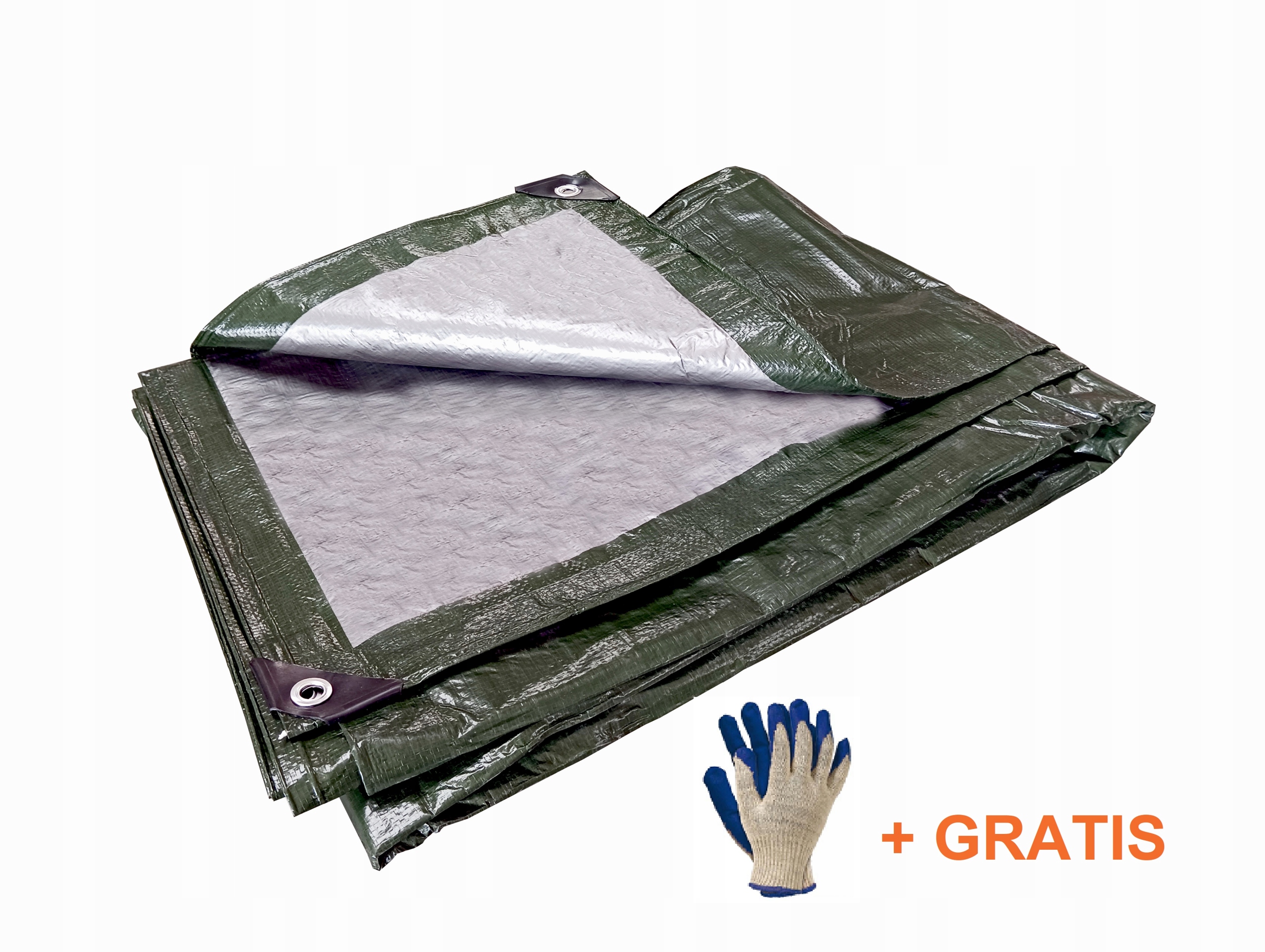 

Plandeka 4x8 Płachta 2x Gruba 130g Mrozoodporna Uv