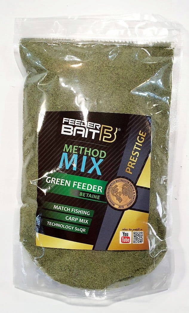 ZANĘTA FEEDER BAIT METHOD MIX GREEN BETAINE FEEDER