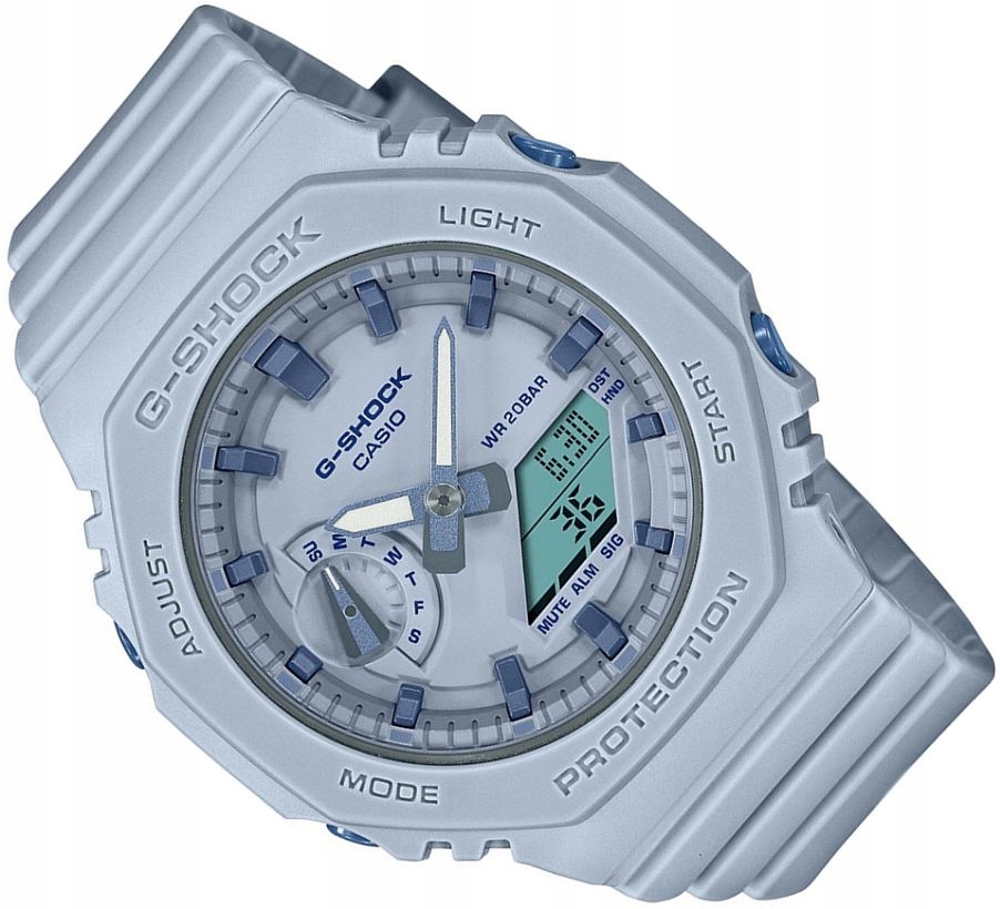 Sportovní Dámské Hodinky G-shock GMA-S2100BA-2A2ER Módní Modrý WR200 Box