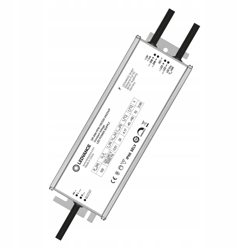 Led Ovladač 1-10 V Stmívatelný Venkovní Výkon -100/220-240/24/P