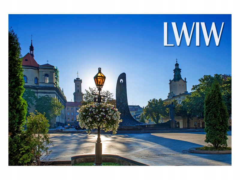 

Lwów Prospekt Swobody Magnes na lodówkę