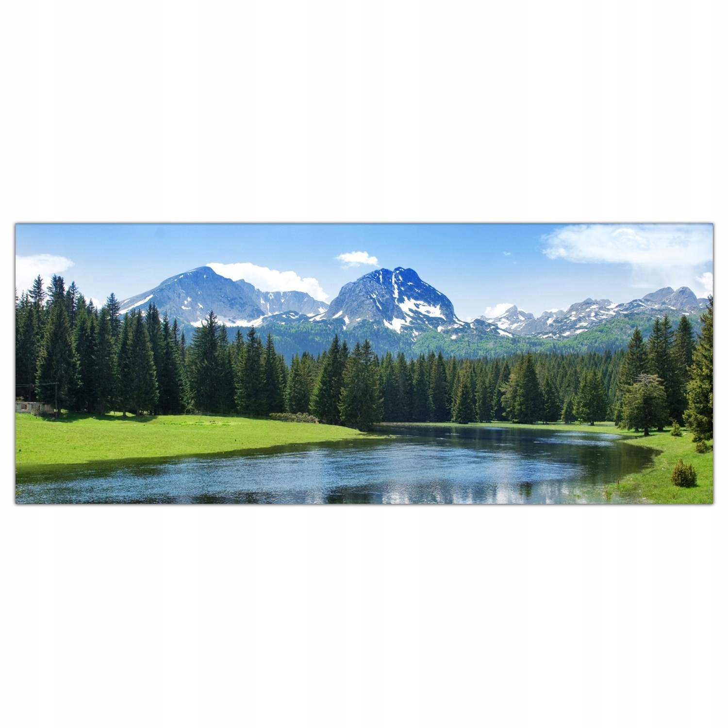 Hory Krajina Příroda 125x50 Tvrzené sklo panel