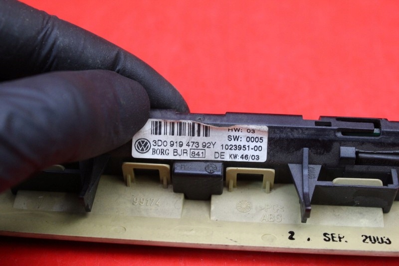 Schermo PDC 3D0919473 VW TOUAREG 1 e LIFT 02-07