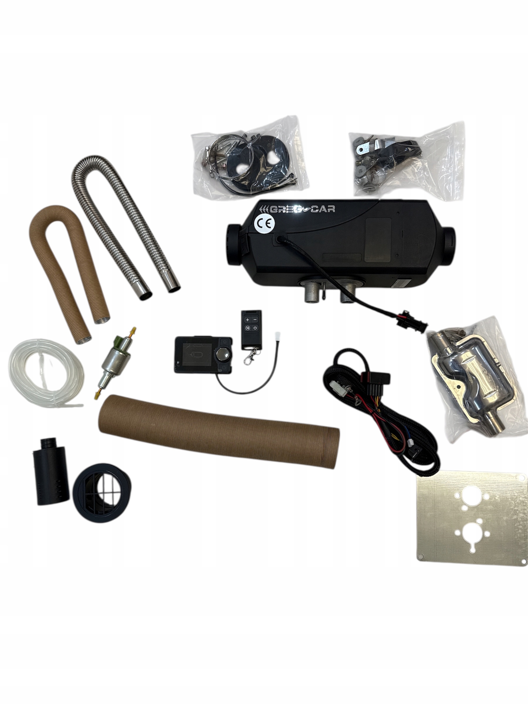 OGRZEWANIE TYP WEBASTO 2 KW 12V Z PILOTEM GREG-CAR KOMPLET