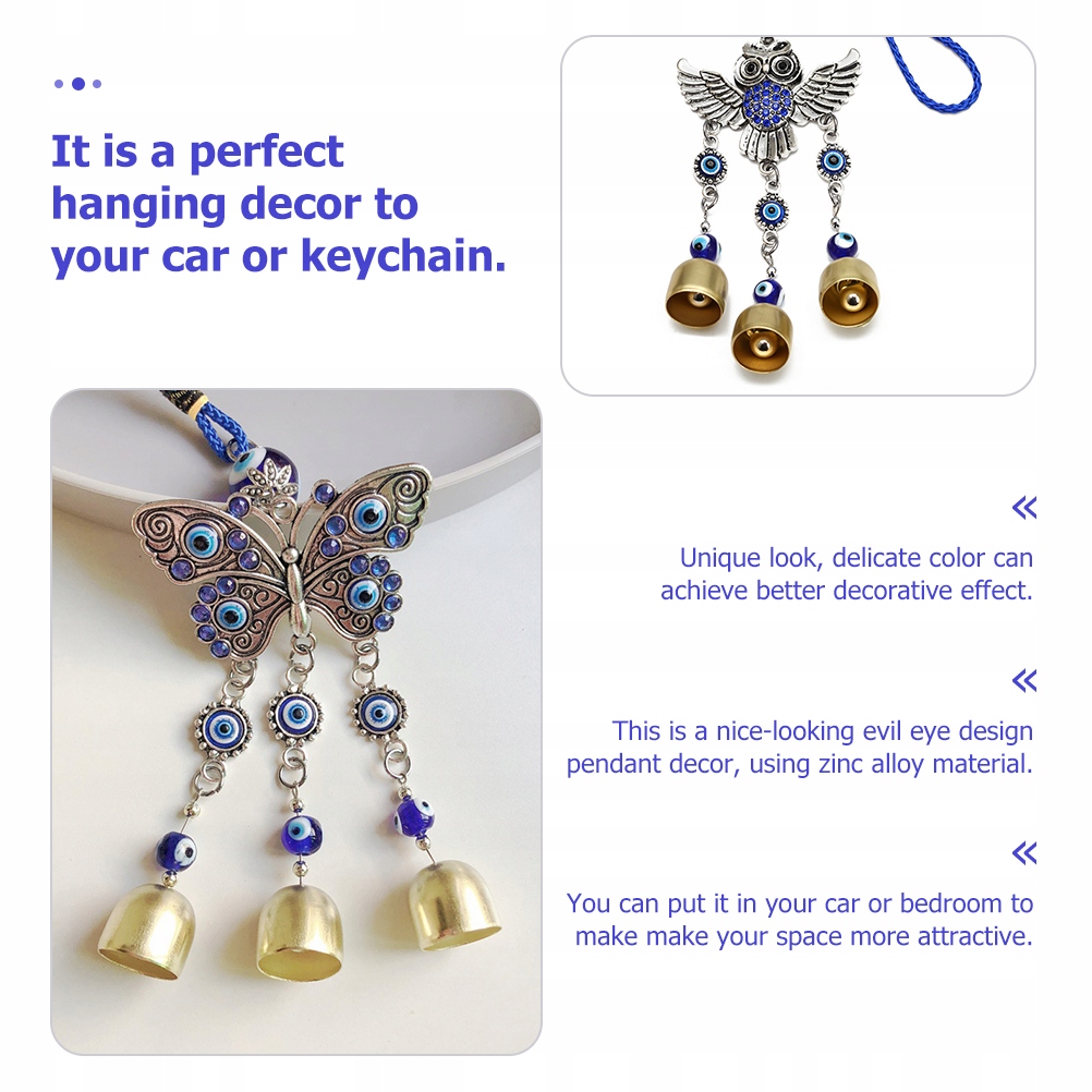 EVIL EYE DELLS ORNAMENT WISZĄCE PREZENTY NA DRZWI SAMOCHODU Marka bez marki