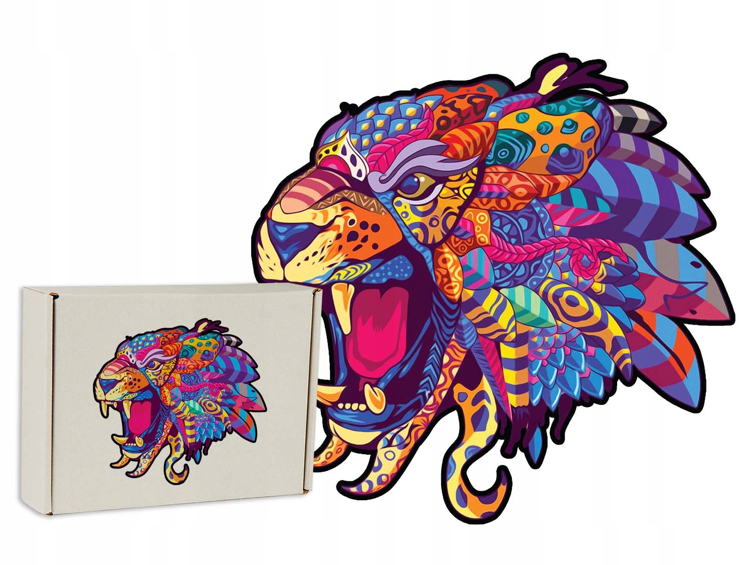 

Puzzle Drewniane dla dorosłych Tygrys2 XXL