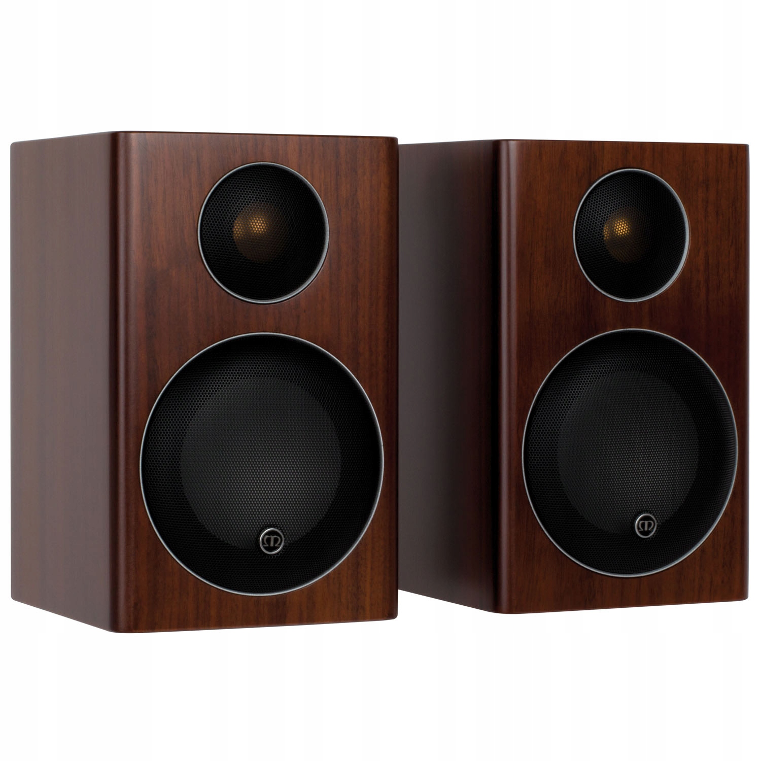 MONITOR AUDIO RADIUS 90 KOLUMNY PODSTAWKOWE STEREO WALNUT ORZECH PARA