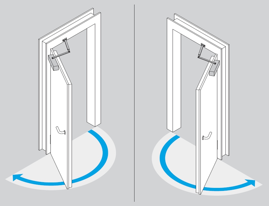 SAMOZAMYKACZ DO DRZWI DC140 ODPORNY NA NISKIE TEMPERATURY Materiał wykonania aluminium
