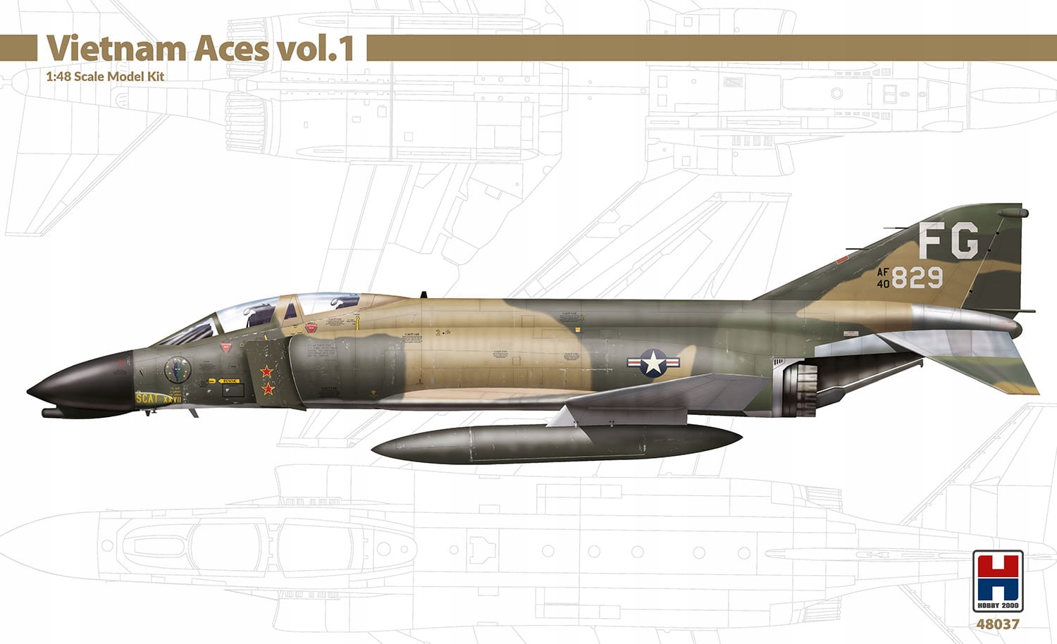 F-4C Vietnam Aces vol.1 1:48 Hobby 2000 48037