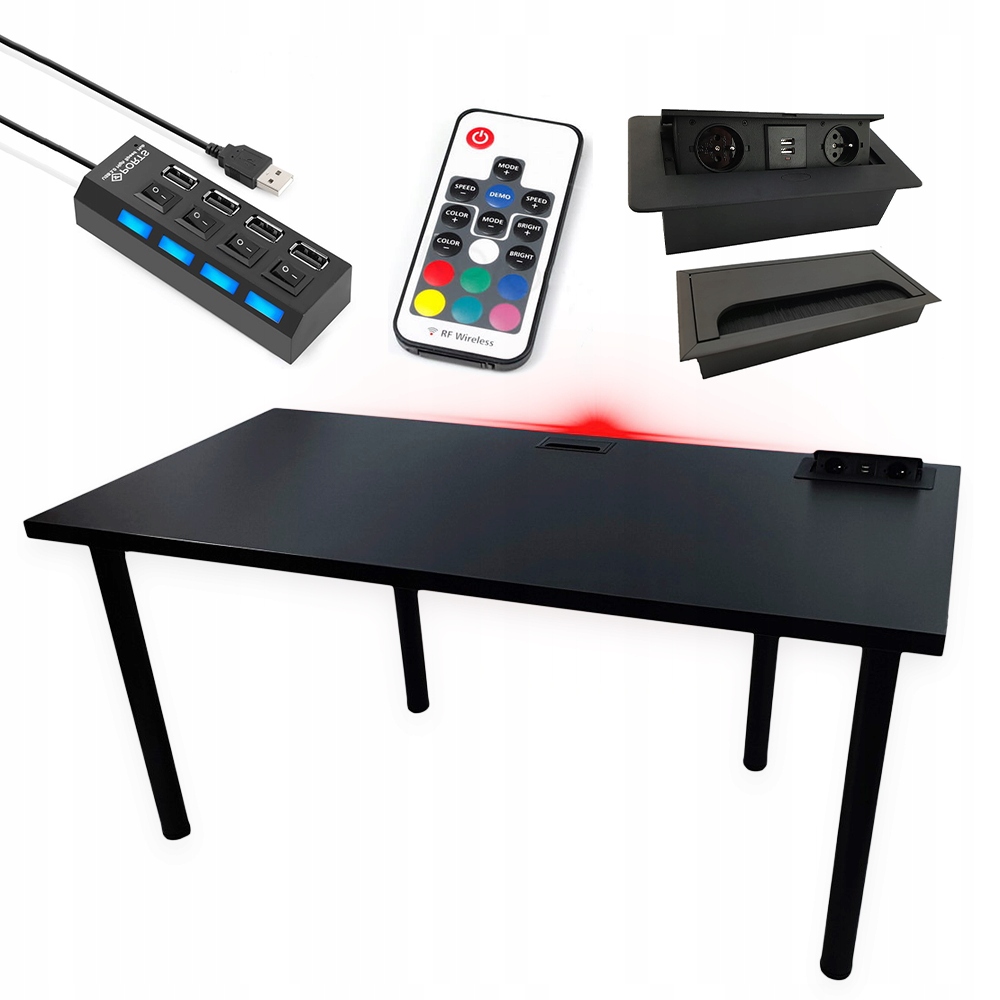 

Biurko Gamingowe 120x60x28 Gniazdo Usb Producent
