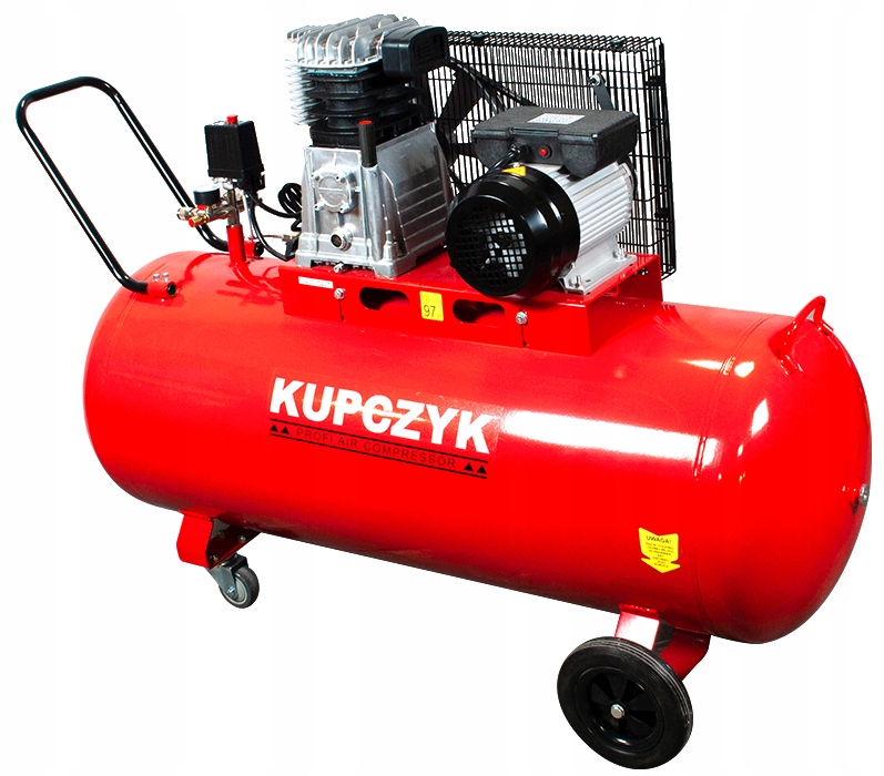 Kompresor Sprężarka Kupczyk 200L KK 400/200 zestaw KIT-8 Marka Kupczyk