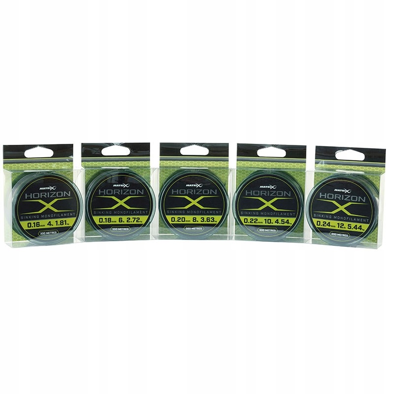 Żyłka Matrix Horizon X Sinking Mono 0.20mm 300m Na Feeder Methodę Grunt