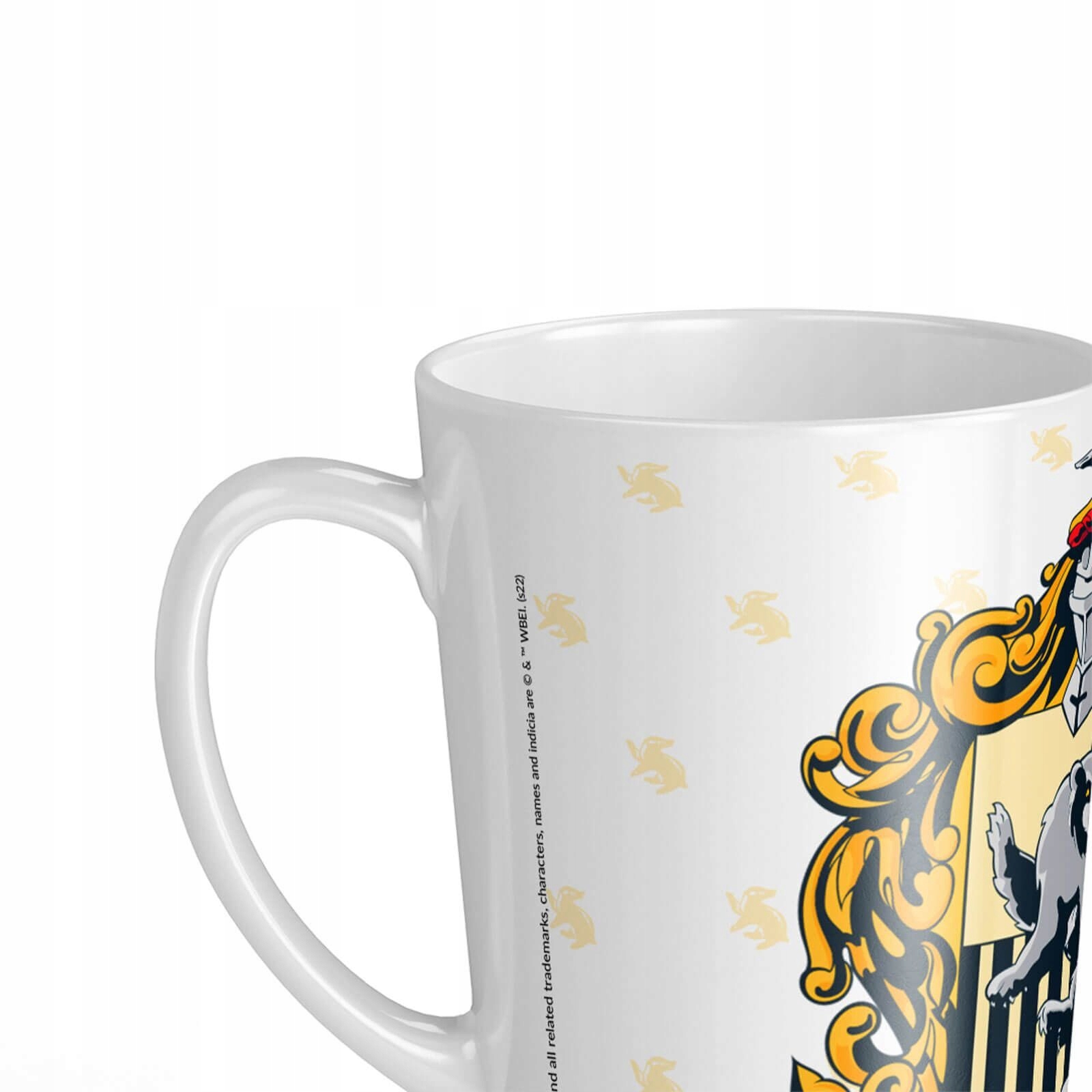 Harry Potter Hufflepuff - duży kubek na kawę latte Pojemność 450 ml