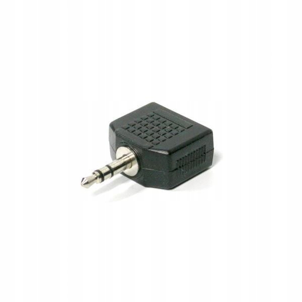 Rozdzielacz Jack (3,5mm) M 2x Jack (3.5mm)stereo