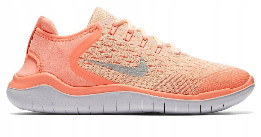 Buty Młodzieżowe Sneakersy Nike Free Run 2018 Grade School AH3457-800 36,5
