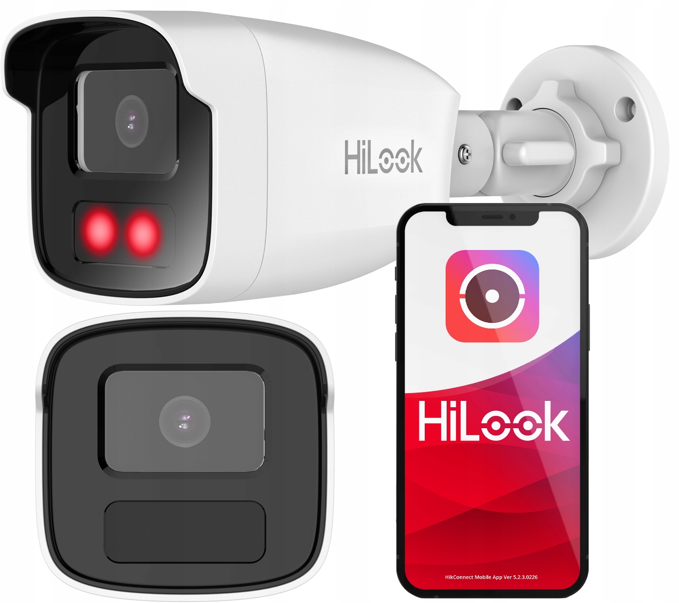 Ip kamera 4MPX vonkajšia IPCAM-B4-50IR 4MM HiLook by Hikvision IR50m výkonná