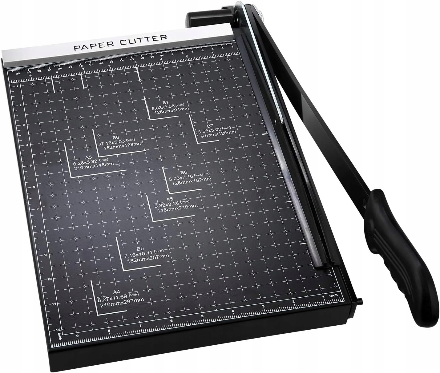 Profesjonalna przecinarka do papieru A4 czarna