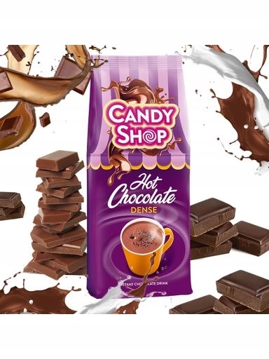 2x Mokate Candy Shop čokoláda Dense 600 g Horká Čokoláda na pití
