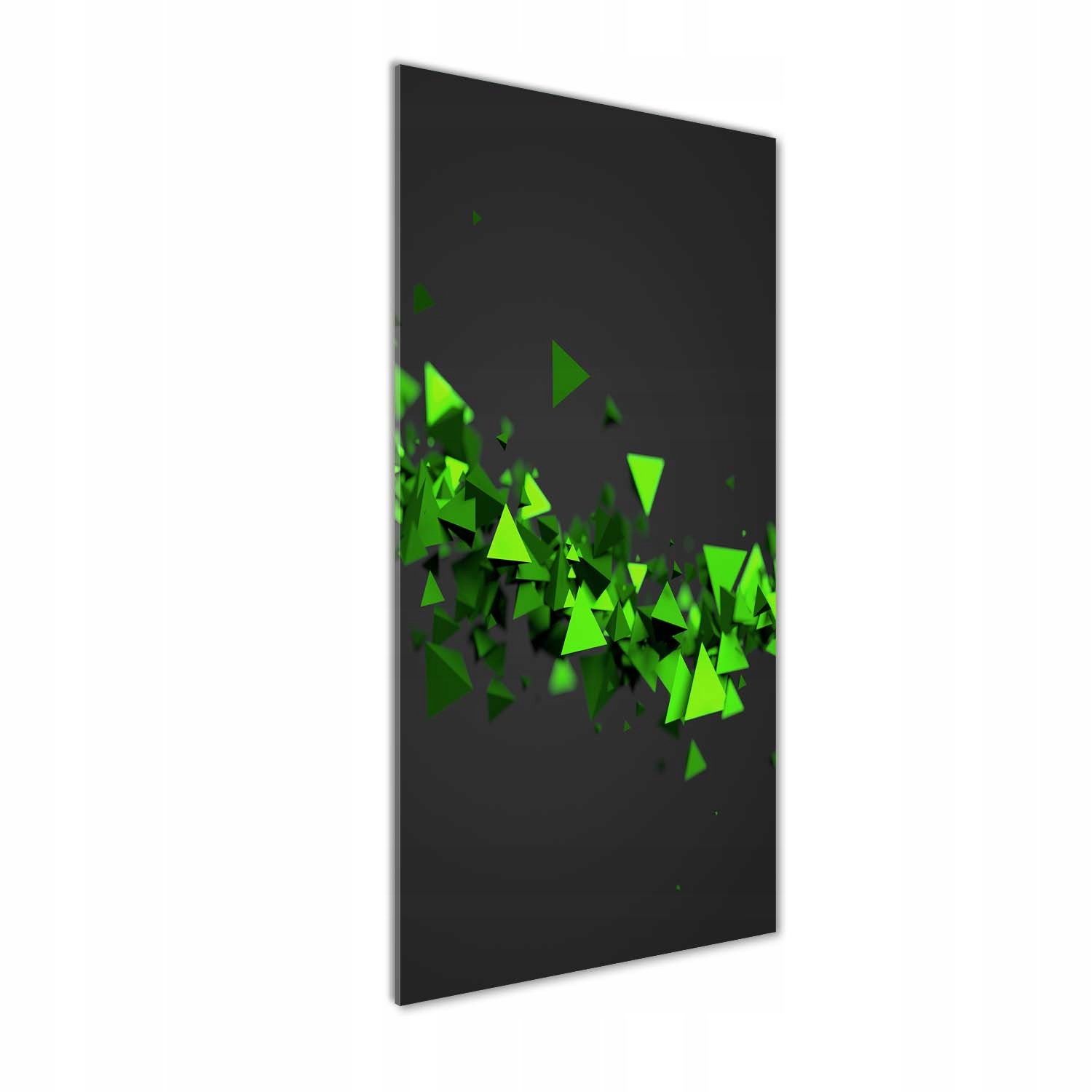 

Foto obraz na szkle Geometryczna fala 50x125 cm