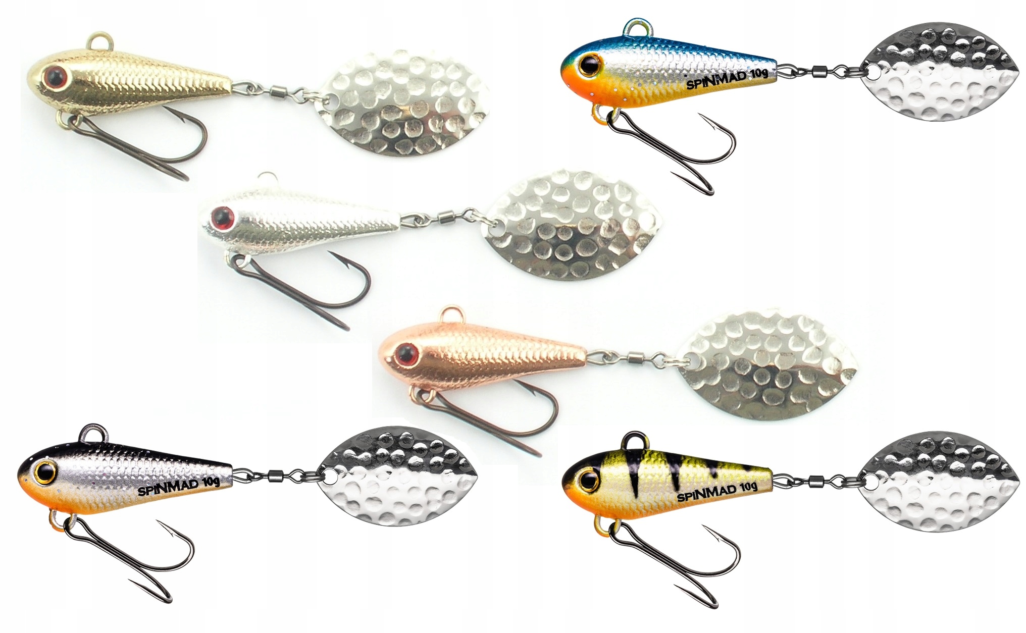 6 X Rotační Třpytka Vír 10 gr /s.A Box Na Okouni