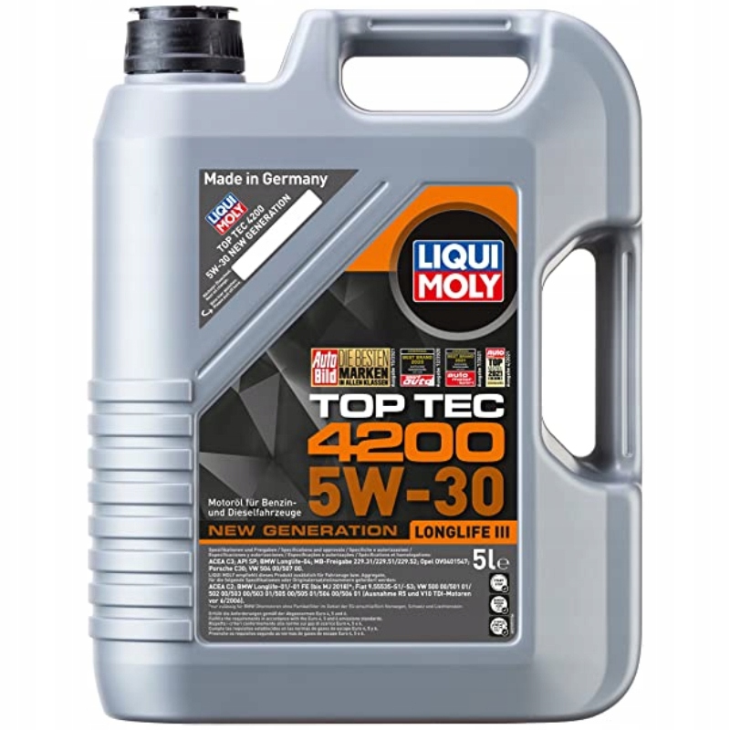 

Liqui Moly Olej Top Tec 4200 5W30 5L 8973 2693