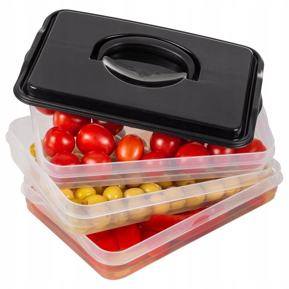 

Pojemnik Pojemniki Organizer Na Żywność Plastikowy