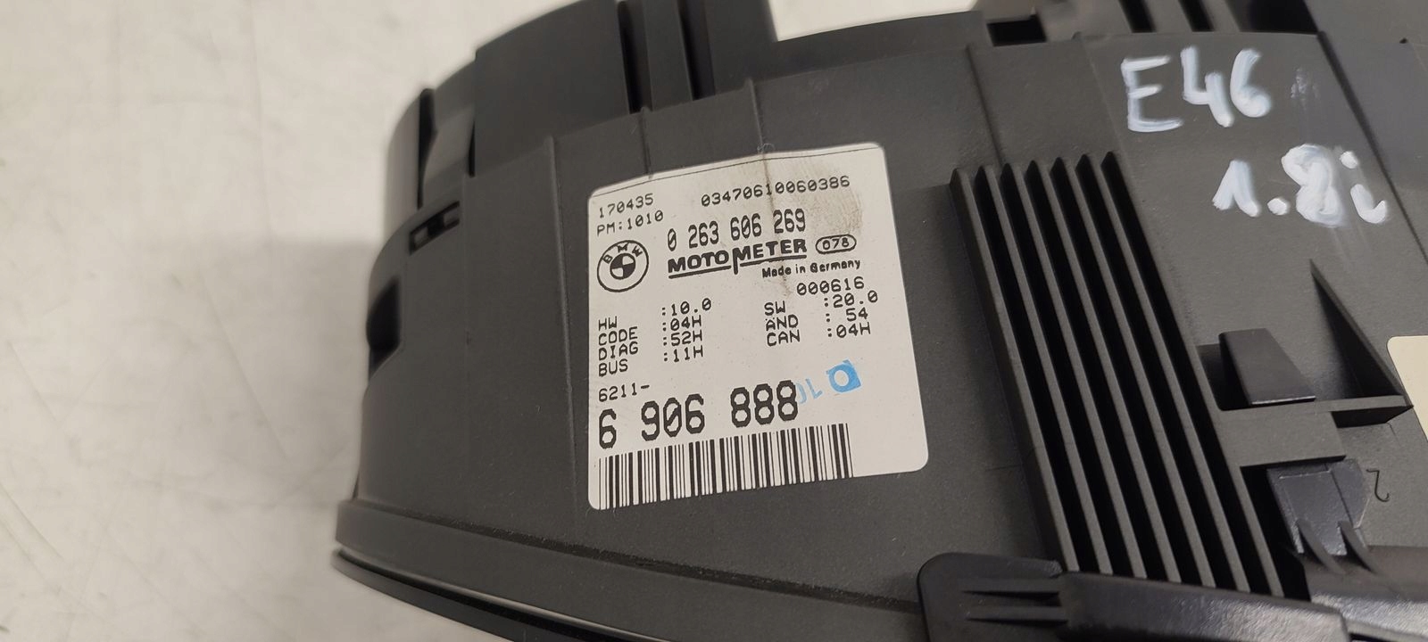 dials BMW E46 1,8i sedan 317/5