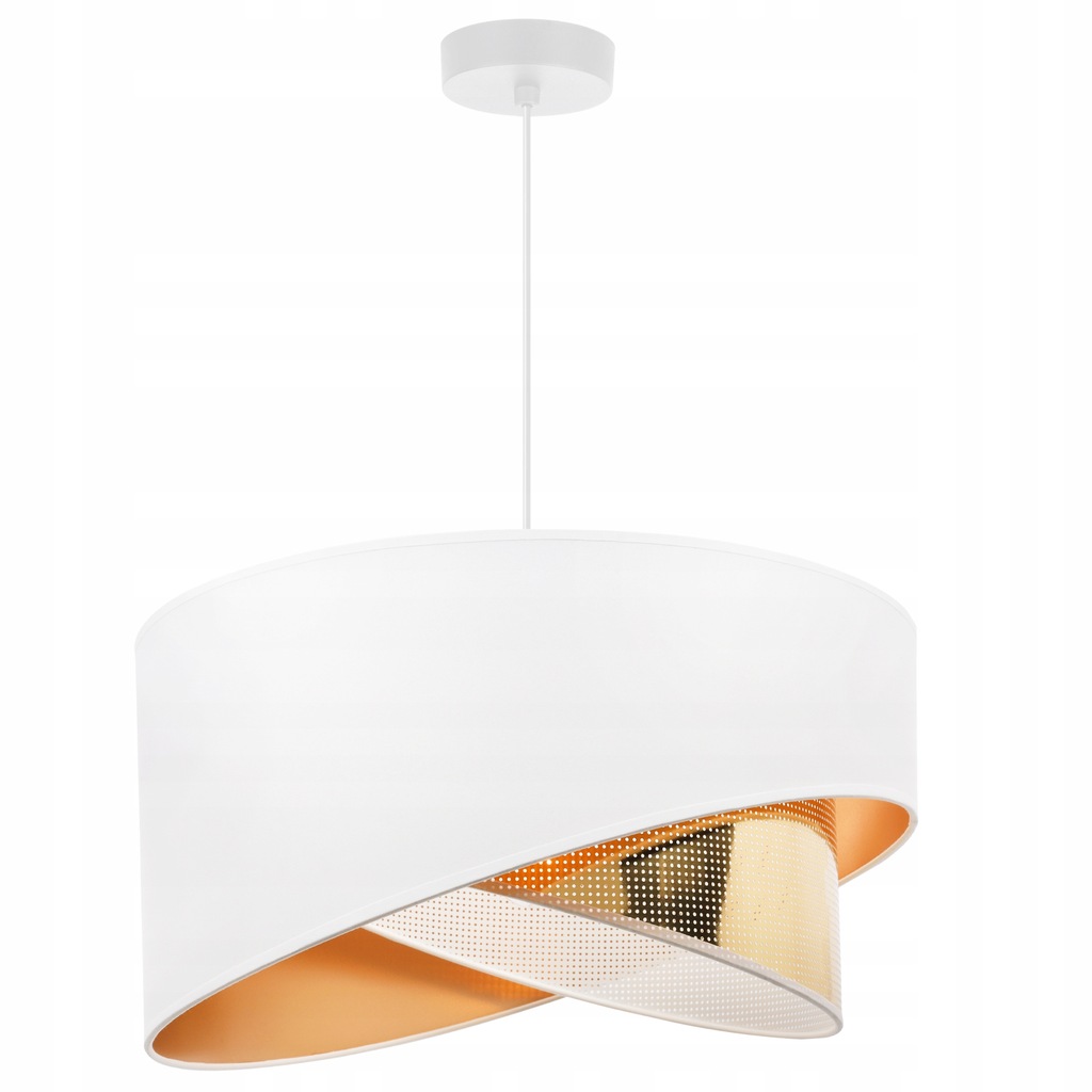 Závěsné stínidla Asti, asymetricky zkosené, lampa glamour do ložnice